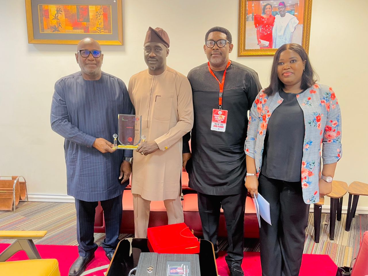 Jarigbe Agom Receives The Leadership of Abuja Chamber Of Commerce & Industry