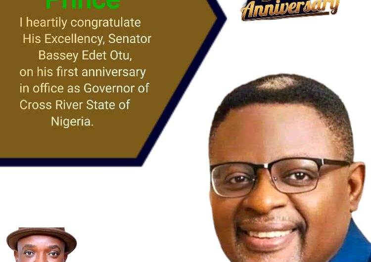 Obono-Obla Congratulates Sen Otu On His One Year Anniversary As Governor