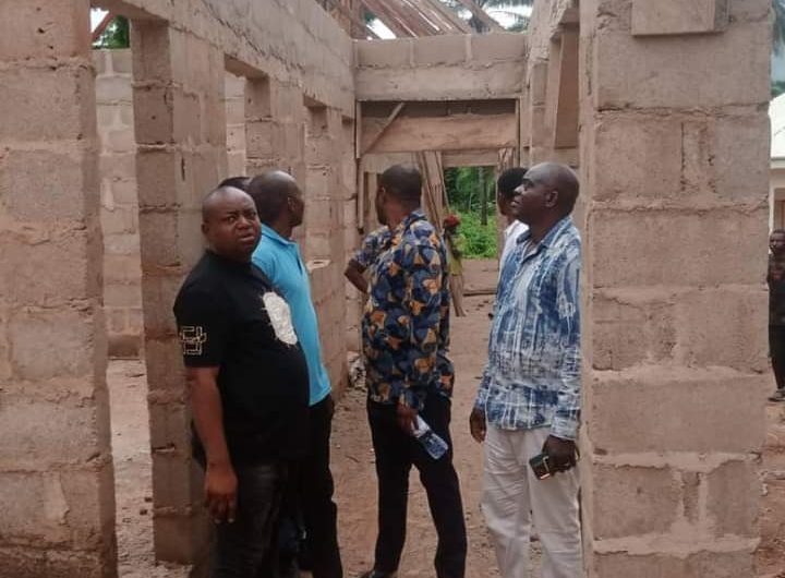 Sen Jarigbe Inspects Ongoing School Projects In Obanliku LGA