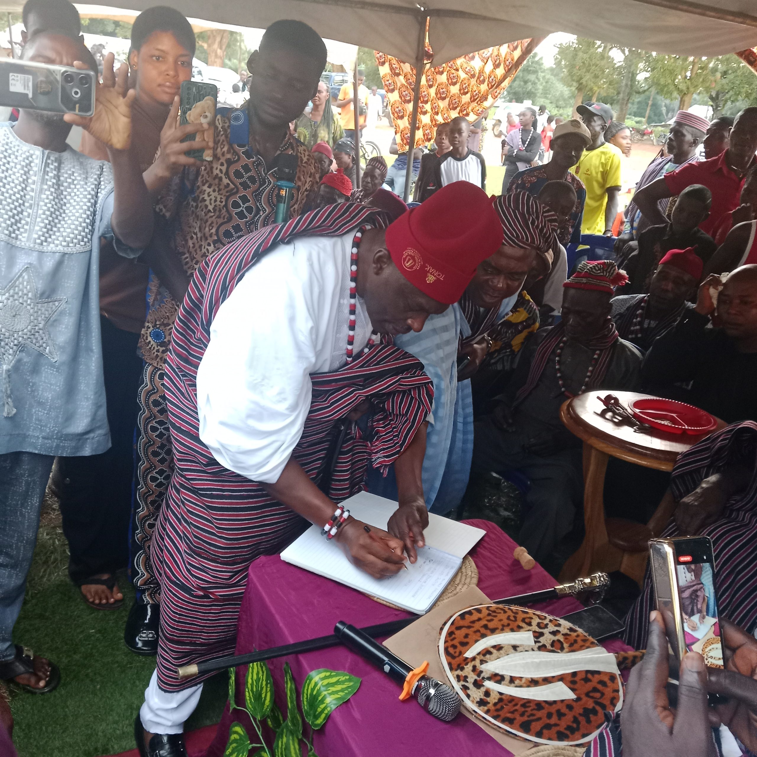 Bekwarra Traditional Rulers Council Confers Chieftaincy Tittles On KJay Jedy-Agba, Godwin Nyiam