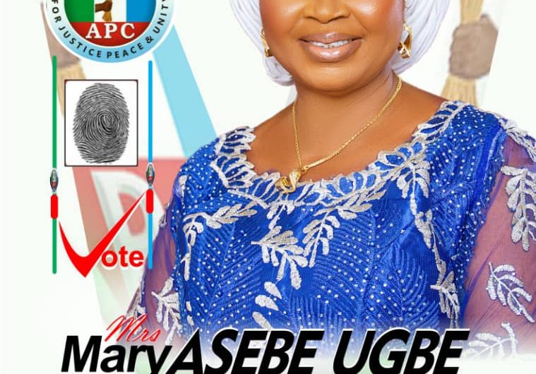 Profile And Manifesto Of Hon Mrs Mary Asabe Ugbe, Vying For The Chairmanship Position of Obudu Local Government Council