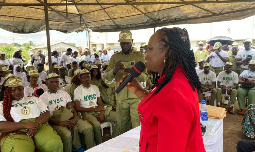 Be Part Of Nation Building, Mrs Oyenuga Charges Passing Out Corps Members In CRS