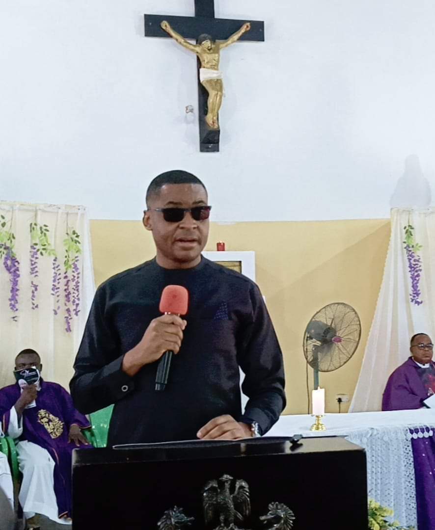 Governor Otu, Others Attend Funeral Mass for Former Commissioner Tanko Ashang