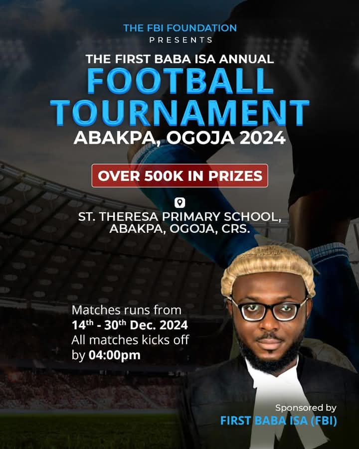 FBI Foundation Set To Hold 2nd Edition Of First Baba Isa Football Tournament