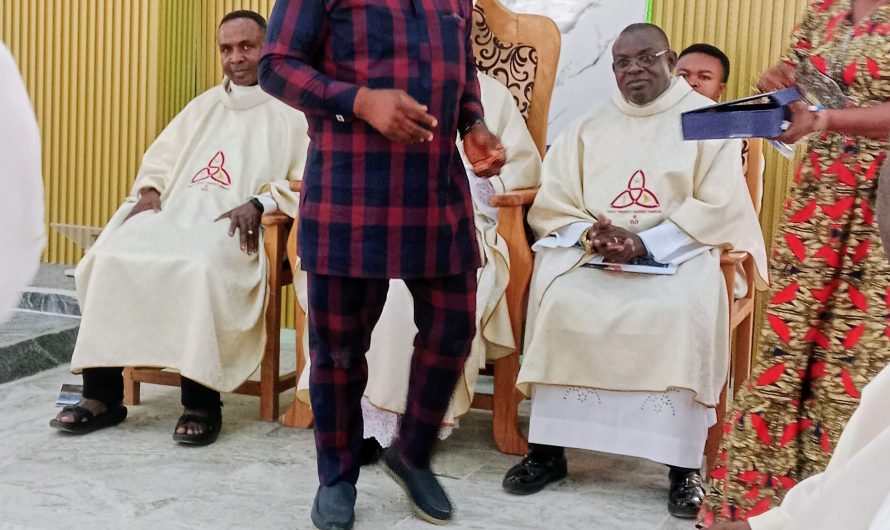 Jarigbe, Odey, Others Honored During Holy Trinity Parish Ogboja Diamond Jubilee Celebration