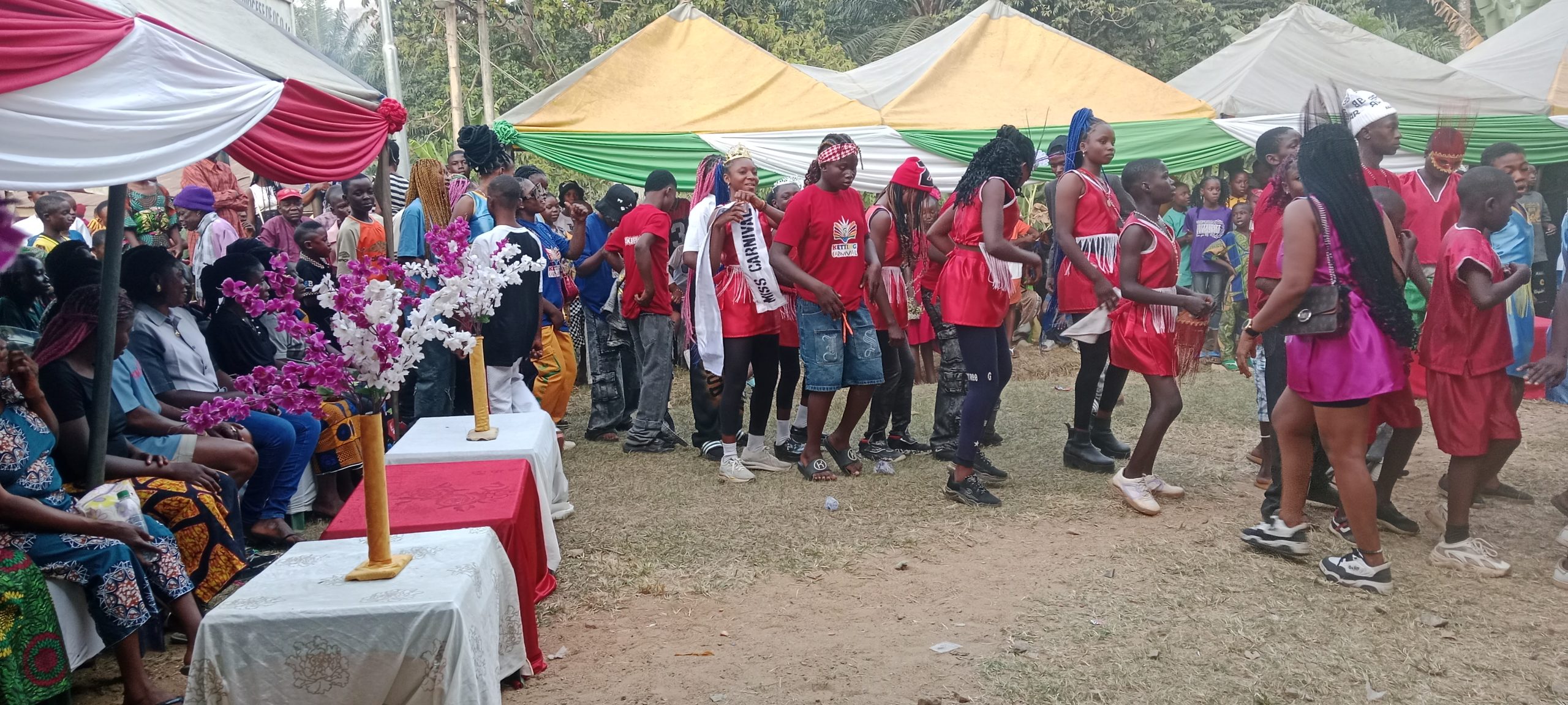 Akpanke Attends Keting Street Carnival In Obanliku, Says He Is Pleased With  His People