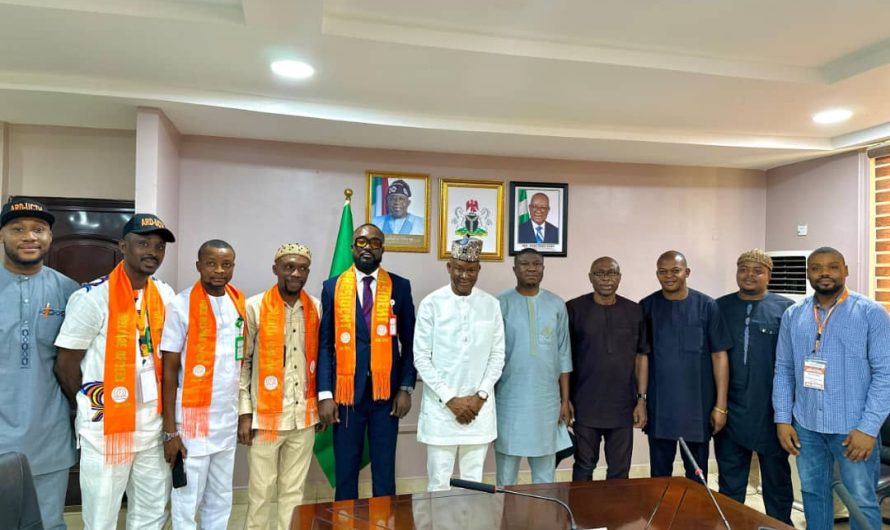 ARD-UCTH Delegation Visits Honorable Minister Of State for Industry, Sen John Owan Enoh 