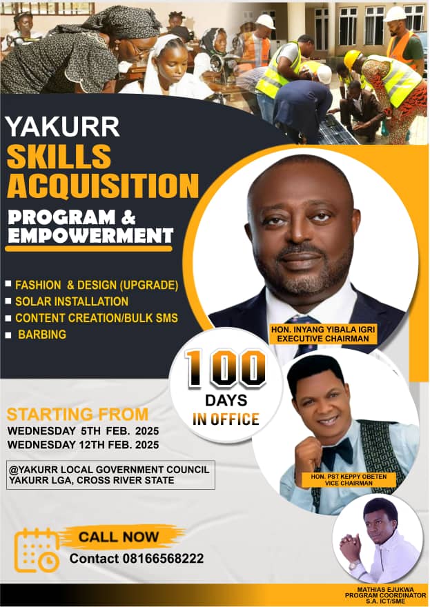 Hon Yibala Inyang Organizes Skills Acquisition And Empowerment Program For Constituents
