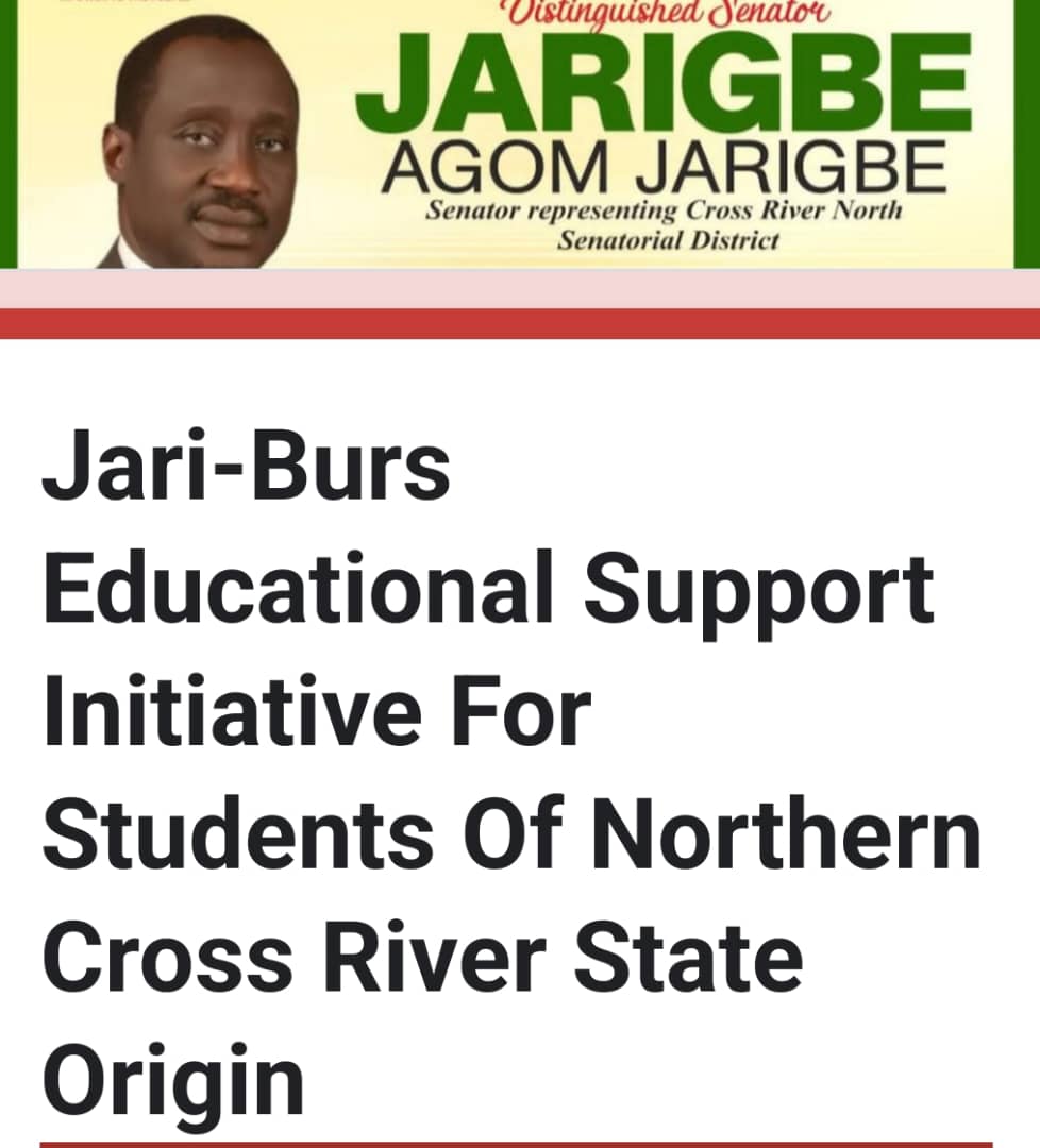 For Clarity On #JariBurs BY AGBA JALINGO