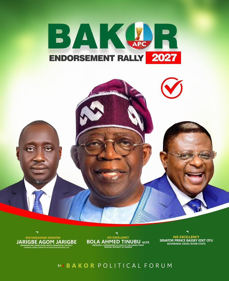 The Bakor Political Forum, In Collaboration With The Bakor Communities Set To Endorse Tinubu, Otu, Jarigbe