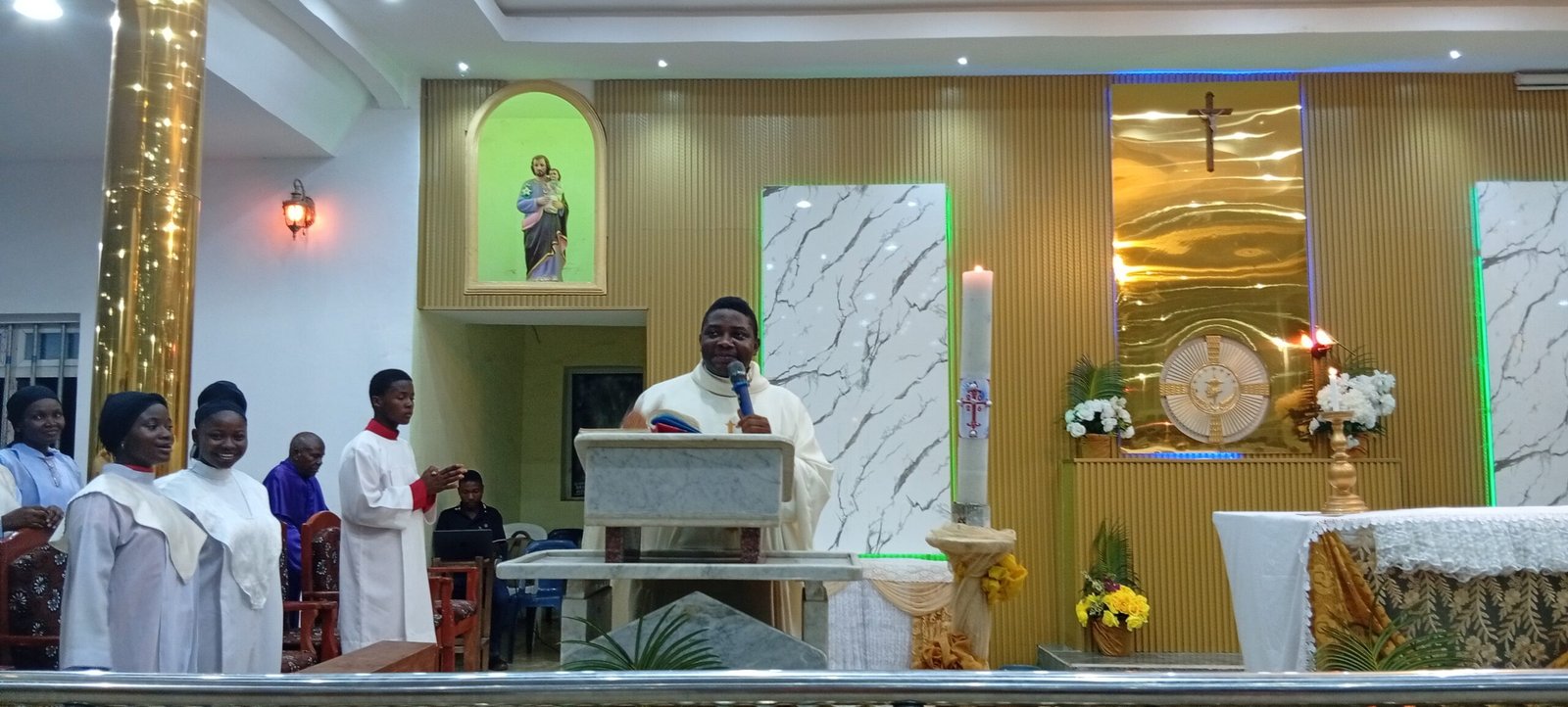 From Darkness To Light Being Easter vigil Sermon delivered by Rev Fr Felix Ovai Ekpe