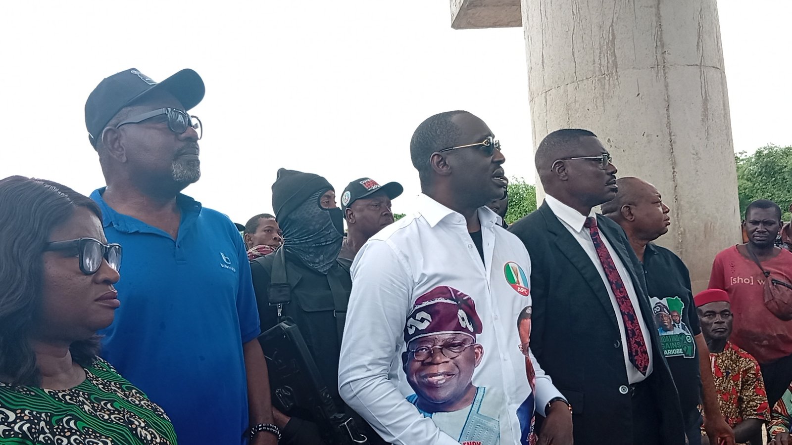 Jarigbe Inspects Ongoing Ukpagada Bridge Construction, Commends Tinubu, Otu for Support