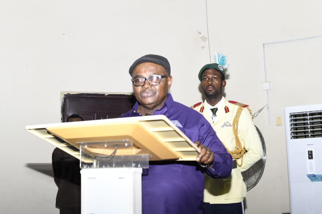 UNICAL VC Charges New SUG Executives on Humility, Innovation, Service